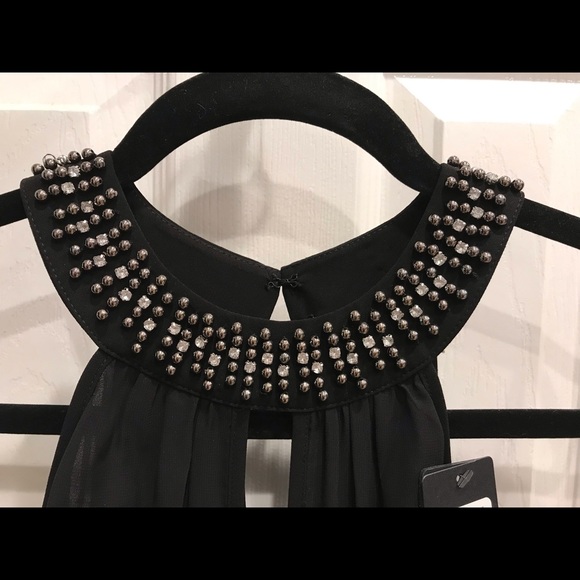 Guess pants romper outfit with beads size 2 - Picture 2 of 5